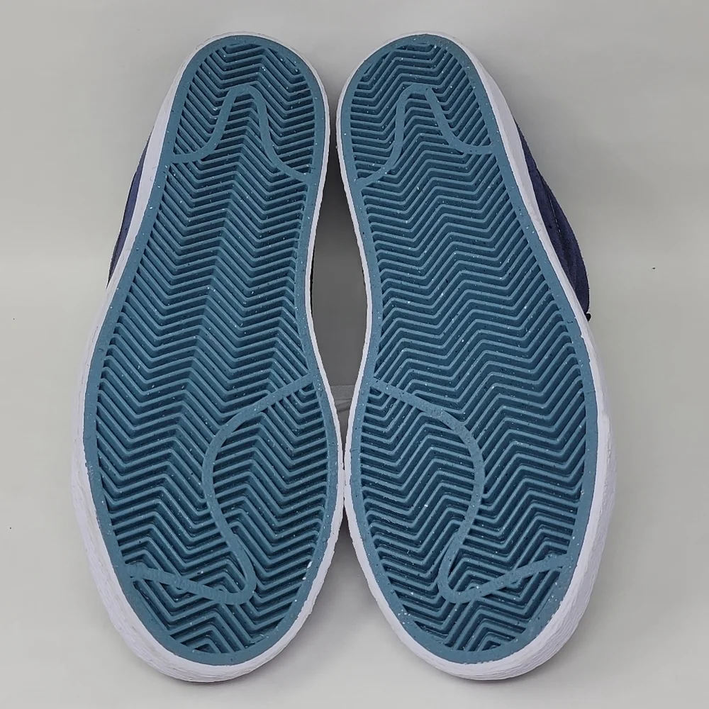 Nike Blue and Teal High-Top Sneakers - Size 14